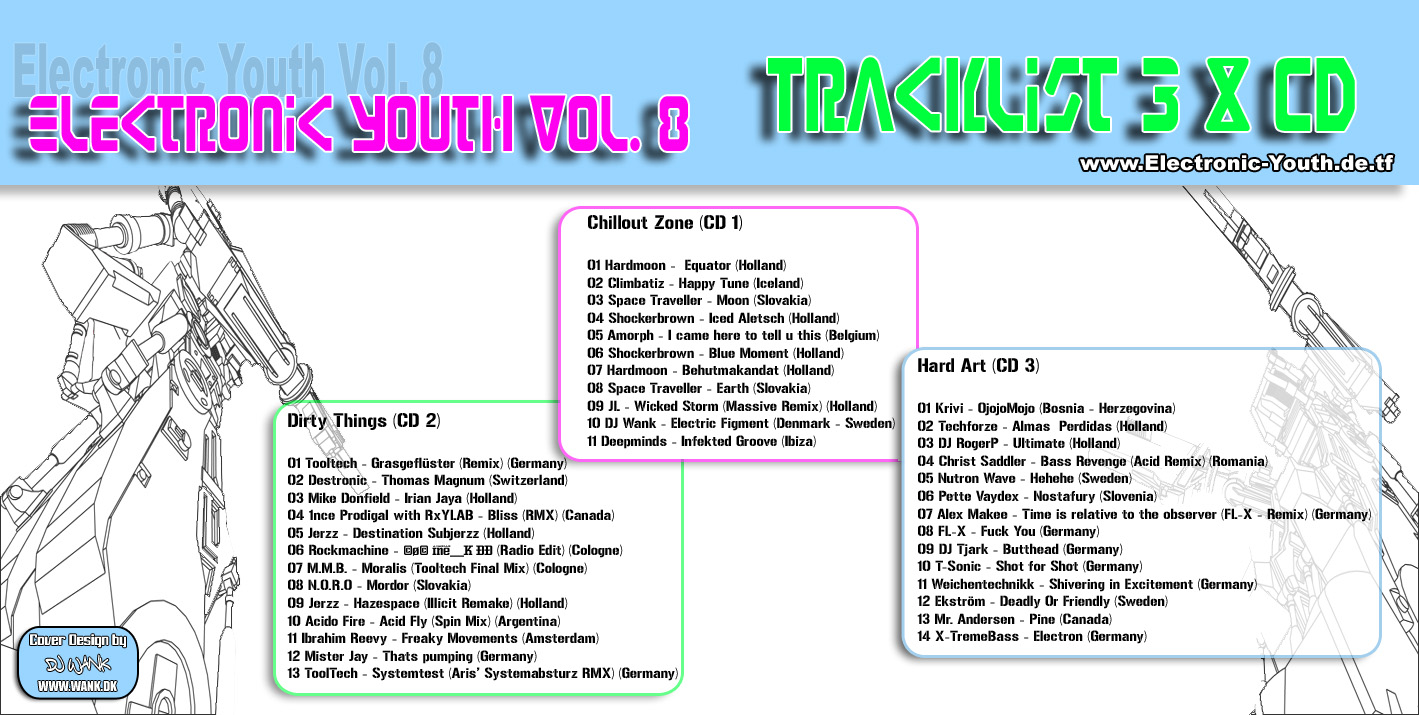 Electronic Youth Vol.8 Inlay